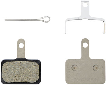 Shimano B05S-RX Disc Brake Pad and Spring - Resin Compound, Stainless Steel Back Plate EA Disc Brake Pad