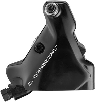 Campagnolo Super Record 13 Hydraulic Disc Brake Caliper - Front or Rear, Flat Mount, For 140mm Rotor Black EA Disc Brake Calipers