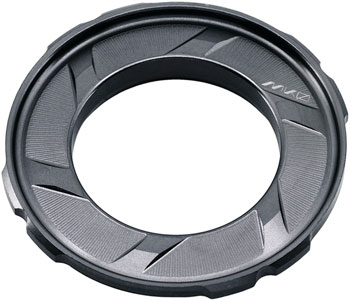 Wolf Tooth MK0 Centerlock Brake Rotor Lockring - External Spline, Shadow Gray EA Disc Rotor Parts and Lockrings