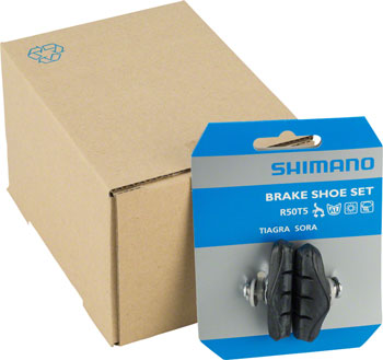 Shimano Tiagra BR-4700 Road Brake Shoes, 5 Pairs Black BOX Brake Shoe and Pad