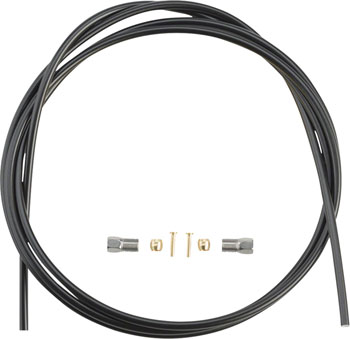 Shimano SM-BH59-JK Low Pressure Disc Brake Hose Kit - Straight Caliper Connector, 2000mm, Black EA Disc Brake Hose Kit