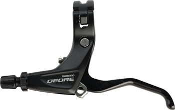 Shimano Deore BL-T610 Left V-Brake Lever Black EA Brake Lever, Flat Bar/BMX- Individual