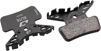 Jagwire Elite Cooling Disc Brake Pad - Semi-Metallic, Aluminum Backed, Fits SRAM Guide Ultimate, RSC (B1), RS (B1), and R (B1) EA Disc Brake Pad