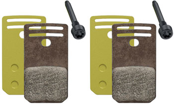 Magura MDP 13 Gold Disc Brake Pad - Organic Compound, For Gustav/Clara, Includes 4 Brake Pads and 2 Screws EA Disc Brake Pad