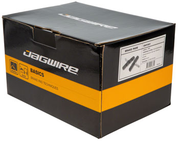 Jagwire Mountain Sport Brake Pads Smooth Post 70mm Pad Box of 50 Pairs Black BOX Brake Shoe and Pad