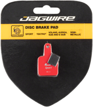 Jagwire Mountain Sport Semi-Metallic Disc Brake Pads for Tektro Volans, Auriga, Auriga SUB, Auriga E-SUB PAA Disc Brake Pad