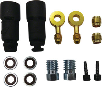 Jagwire Pro Disc Brake Hydraulic Hose Quick-Fit Adaptor for Magura MT8, MT6, MT4 EA Disc Brake Hose Kit