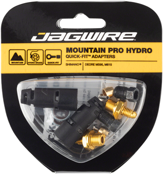Jagwire Pro Disc Brake Hydraulic Hose Quick-Fit Adaptor for Shimano Deore and Deore LX EA Disc Brake Hose Kit