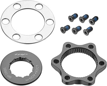 TRP CL81 Disc Brake Rotor 6-Bolt to Center Lock System - For 12mm Thru-Axle EA Disc Rotor Adaptor