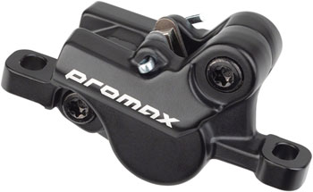 Promax Solve DSK-923 Disc Brake Caliper - Front or Rear Use, 2-Piston Hydraulic, Post Mount, Black EA Disc Brake Calipers