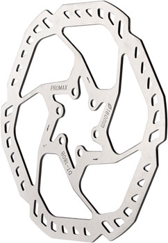 Promax Endurance E1 Disc Brake Rotor - 180mm, 6-Bolt, Silver EA Disc Rotor
