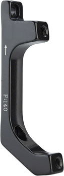Promax Post Mount Disc Brake Adapter - For Flat Mount Fork, Fits 140mm Front Rotors EA Disc Brake Adaptor