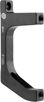 Promax Post Mount Disc Brake Adapter - For Flat Mount Fork, Fits 160mm Front Rotors EA Disc Brake Adaptor