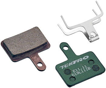 Tektro E11.11 Disc Brake Pad - Low Noise Resin Compound, 5mm Thickness, For 2-Piston Brake Caliper PAA Disc Brake Pad