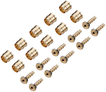 Tektro Hydraulic Hose Small Parts Kit - For use with #50, 5.5mm Hydraulic Hose KIT Disc Brake Hose Parts