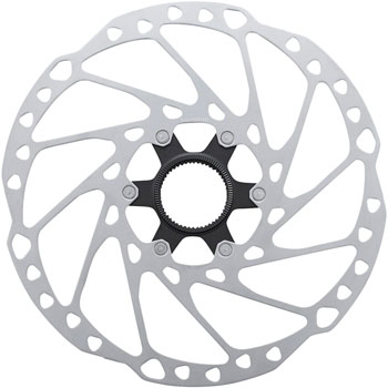 Shimano SM-RT64-LL Disc Brake Rotor with External Lockring - 220mm, Center Lock, Silver EA Disc Rotor