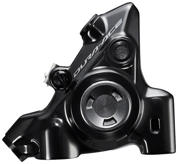 Shimano Dura-Ace BR-R9270 Hydraulic Disc Brake Caliper - Rear, Flat Mount, Resin Brake Pads Black EA Disc Brake Calipers