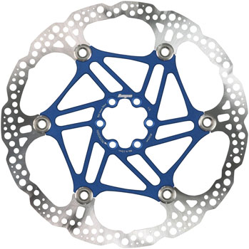 Hope Floating Disc Brake Rotor - 220mm, 6-Bolt, Blue EA Disc Rotor