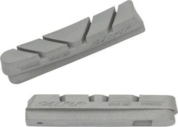 Zipp Tangente Platinum Pro Evo Brake Pad Inserts for Carbon Rims, Campagnolo, 1 Pair Gray PAA Brake Shoe and Pad