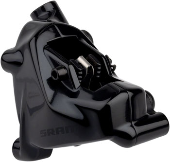 SRAM S-900 Disc Brake Caliper - Flat Mount, 2-Piston, 2-Piece, HRD, Black EA Disc Brake Calipers