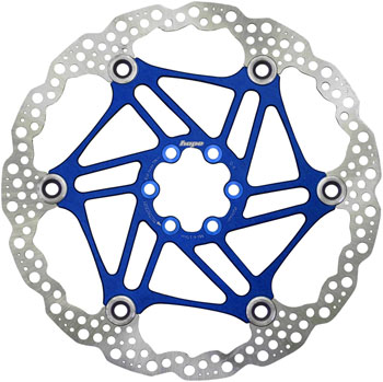 Hope Floating Disc Brake Rotor - 200mm, 6-Bolt, Blue EA Disc Rotor