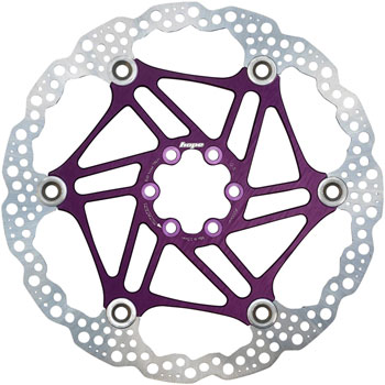 Hope Floating Disc Brake Rotor - 200mm, 6-Bolt, Purple EA Disc Rotor