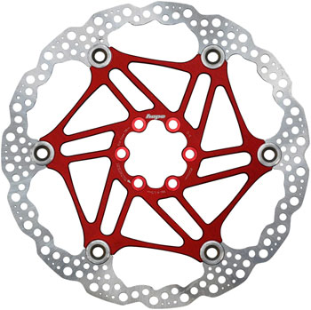 Hope Floating Disc Brake Rotor - 200mm, 6-Bolt, Red EA Disc Rotor