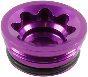 Hope V4 Large Disc Brake Caliper Bore Cap - Purple EA Disc Caliper Part