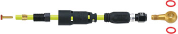 Jagwire Pro Disc Brake Hydraulic Hose Quick-Fit Adaptor for Tektro Gemini SL, Orion SL, Volans EA Disc Brake Hose Kit