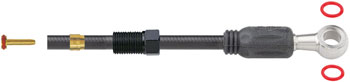 Jagwire Sport Mineral Oil Hydraulic Hose Kit for Tektro Gemini SL, Orion SL, Volans, 2000mm, Black EA Disc Brake Hose Kit