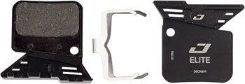 Jagwire Elite Cooling Disc Brake Pad - Semi-Metallic, Aluminum Backed, Fits SRAM Red 22 (B1), Force 22 (A1), Rival 22 (A1), Apex 1 (A1) EA Disc Brake Pad