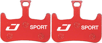 Jagwire Mountain Sport Disc Brake Pads - Semi-Metallic, Steel Backed, Fits Hayes Dominion A2 EA Disc Brake Pad