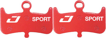 Jagwire Mountain Sport Disc Brake Pads - Semi-Metallic, Steel Backed, Fits Hayes Dominion A4 EA Disc Brake Pad