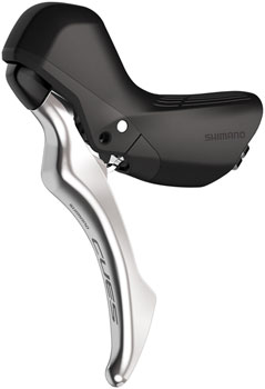 Shimano CUES BL-U6030L Brake Lever - Left, For Hydaulic Disc Brake, Lever Only, Silver EA Brake Lever, Drop Bar Individual