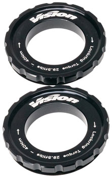Vision Centerlock Lockring 2pc EA Disc Rotor Parts and Lockrings