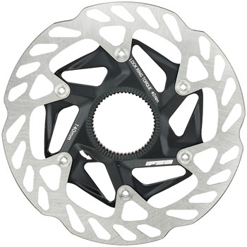 Full Speed Ahead K-Force WE Rotor, 160mm Diameter, Center Lock Mount, Disc BrakeCompatible – Black EA Disc Rotor
