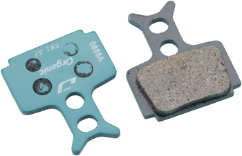Jagwire Sport Organic Disc Brake Pads - For Formula C1, CR3, Cura, Mega, R1/R1R, RO/ROR, RX, and T1 EA Disc Brake Pad