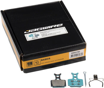 Jagwire Sport Organic Disc Brake Pads - For Formula C1, CR3, Cura, Mega, R1/R1R, RO/ROR, RX, and T1, Bulk Box of 25 EA Disc Brake Pad