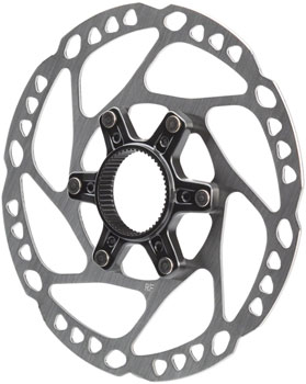 Shimano SM-RT64-S Disc Brake Rotor with External Lockring - 160mm, Center Lock, Silver EA Disc Rotor
