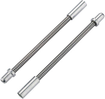 Jagwire Flexible Brake Noodle Bag of 10, Silver BAG Linear Pull Brake Noodle
