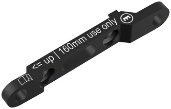 Magura QM 50 Disc Brake Adapter - For Front Wheel 140/160mm Flat Mount EA Disc Brake Adaptor