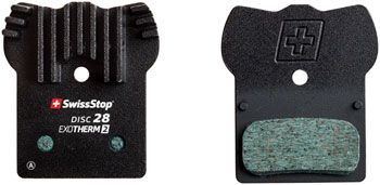 SwissStop EXOTherm2 Brake Pad Set, Disc 28: for Shimano "J" shape PAA Disc Brake Pad