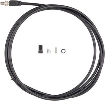 Jagwire Sport DOT Hydraulic Hose Kit for SRAM Guide (A1), Level TL, DB5, Avid Elixir, 2000mm, Black EA Disc Brake Hose Kit