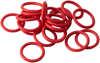 Jagwire Mineral Oil O-Rings for M6 Banjo Fittings, Bag of 20 BAG Disc Brake Hose Parts
