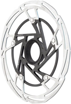 Jagwire Pro LR2 Disc Brake Rotor - 180mm, Center Lock, Silver/Black EA Disc Rotor