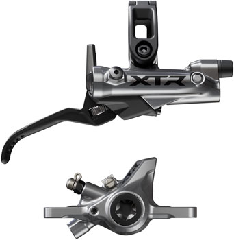 Shimano XTR BR-M9200 Disc Brake and BL-M9220 Lever - Right/Rear, Post Mount, 2-Piston Caliper, SM-BH90-SS Hose, Metal Pads, Gray EA Disc Brake & Lever