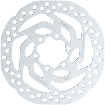 Shimano SM-RT26 SS Disc Brake Rotor - 140mm, 6-Bolt (Bolts Included), For Resin Pad Only EA Disc Rotor