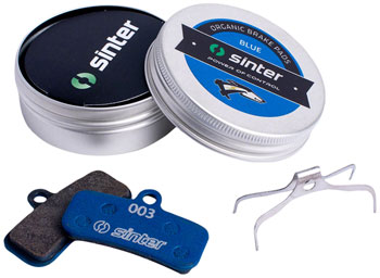 Sinter Blue s530 Compound Organic Disc Brake Pads - Shimano D Type, Sinter Type 003, One Pair EA Disc Brake Pad