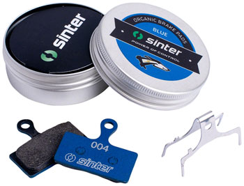 Sinter Blue s530 Compound Organic Disc Brake Pads - Shimano G Type, Sinter Type 004, One Pair EA Disc Brake Pad