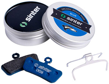 Sinter Blue s530 Compound Organic Disc Brake Pads - Avid/SRAM, Sinter Type 008, One Pair EA Disc Brake Pad